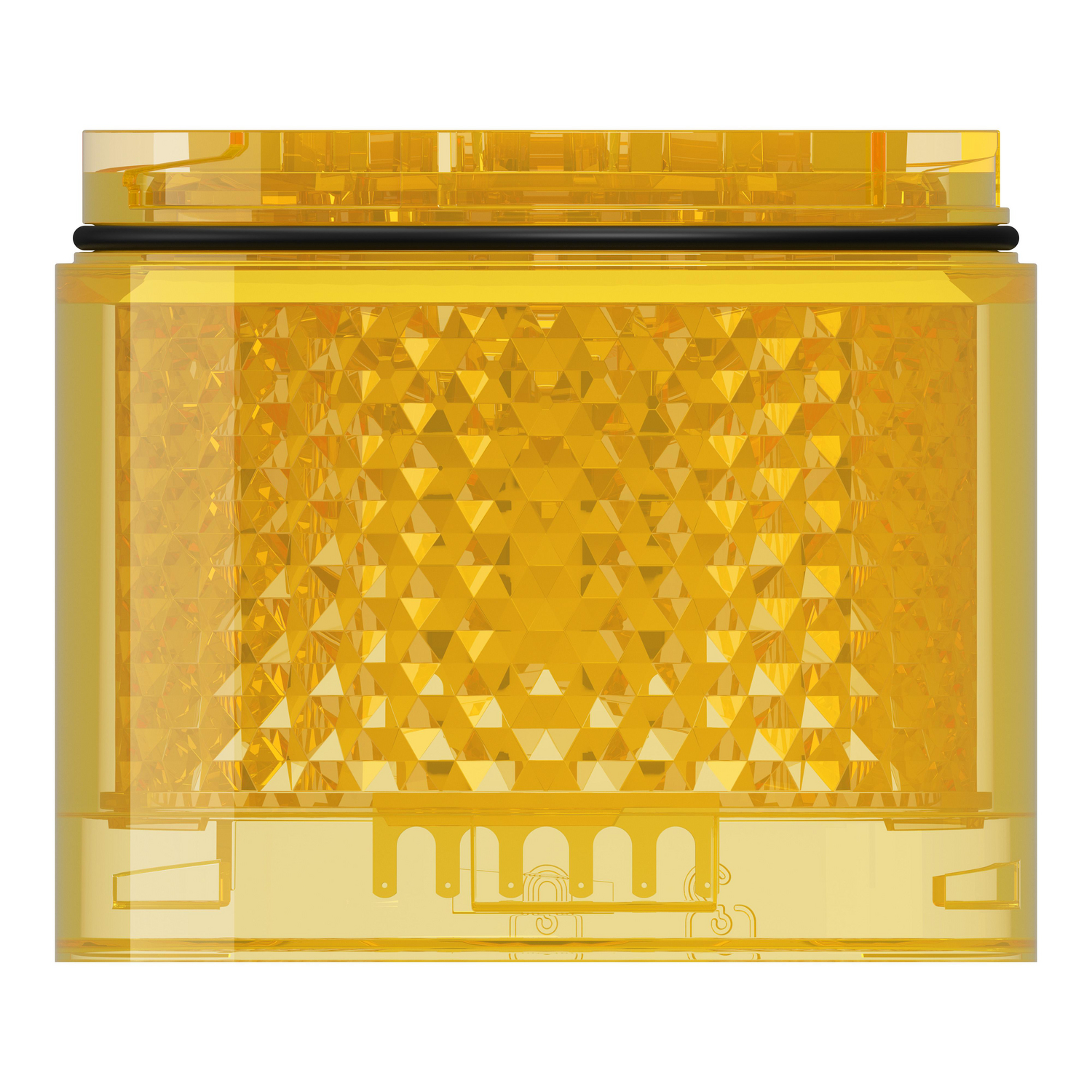 schneider electric Signal light harmony steady yellow colored lens