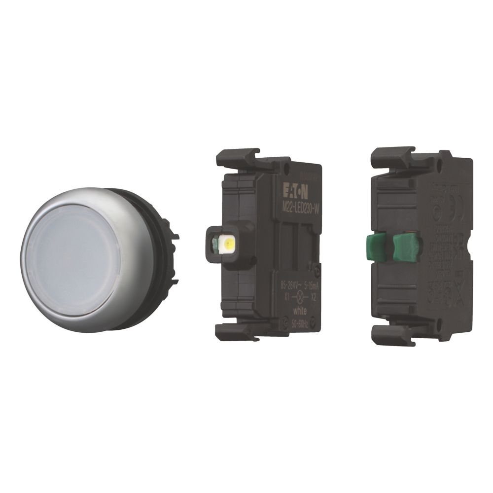 eaton Lamptryckknapp plan m22-dl-w-k10led230-bvp