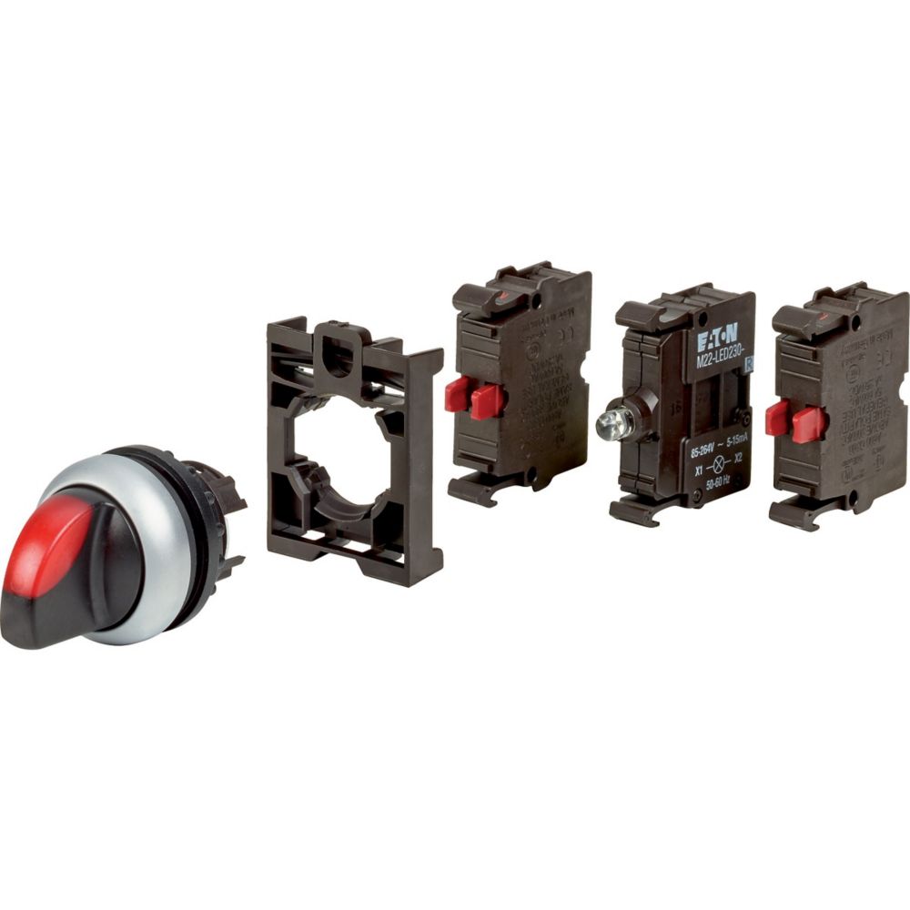 HANDLE M22-WRLK3-R-2K01LED230-BVP