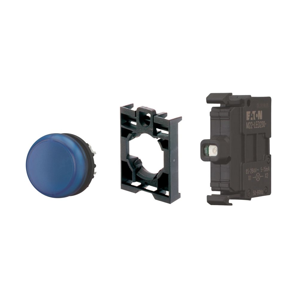 MERKKIVALOKALUSTE LED EATON M22-L-B-LED230-BVP SI 230V
