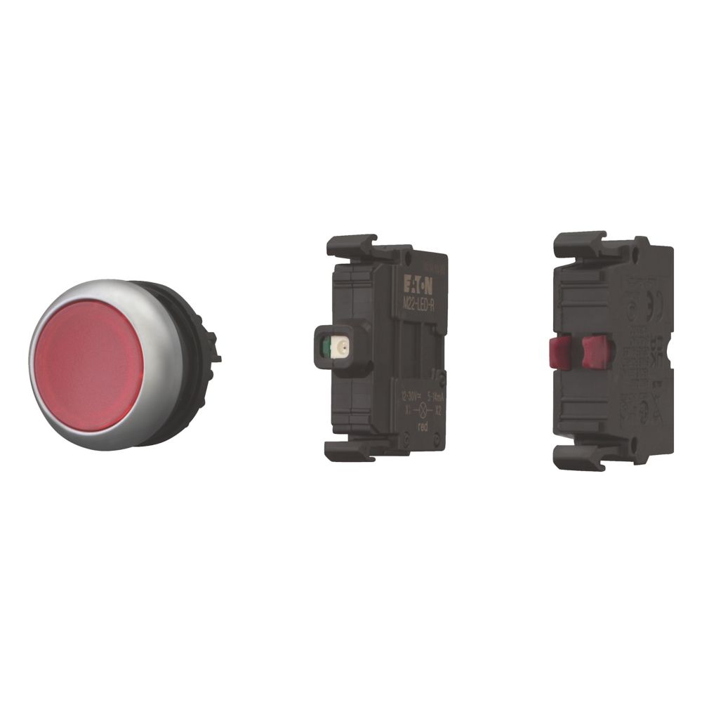 LIGHT SWITCH PLAIN M22-DL-R-K01LED-BVP