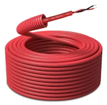 Brann-og Talevarsling 2x1mm 100m Coilfix