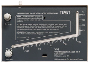 temet Over-pressure gauge zb630 ym-1