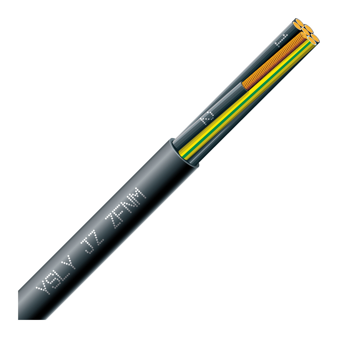 onnline Control cable 1 kv onnline ysly-jz 4g4 1 kv black d500