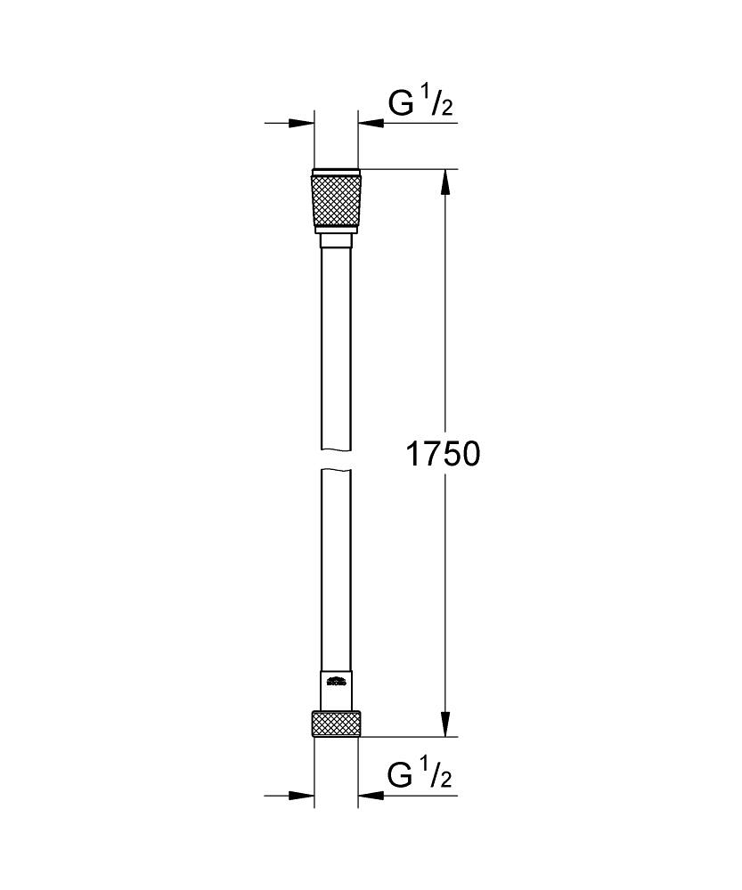 undefined Silverslang grohe 28388001 silverflex 1750 mm