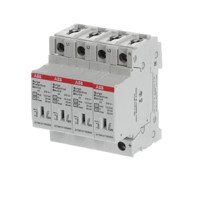 abb smart buildings Surge arrester household abb ovr t1-t2 3p+n s p qs