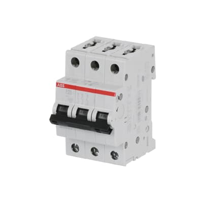 abb Minibrytare 3-pol s203-c63