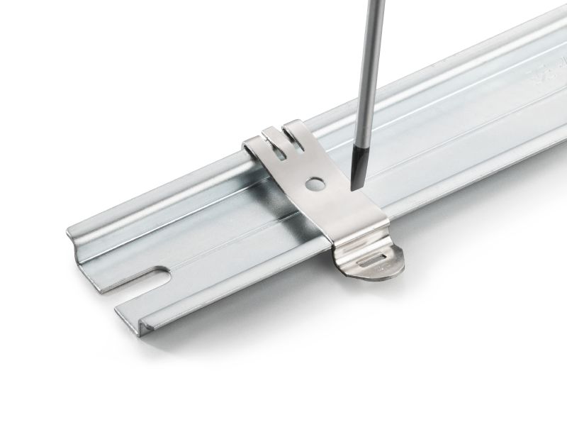 weidmüller Fm 4/ts35 steel, bright finish