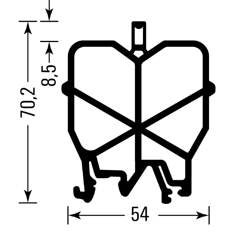 weidmüller Holdeplate hp  2 pa weidmüller