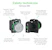 schneider electric Nødst.h tr/vri rød ø40 tri.act zb5as844