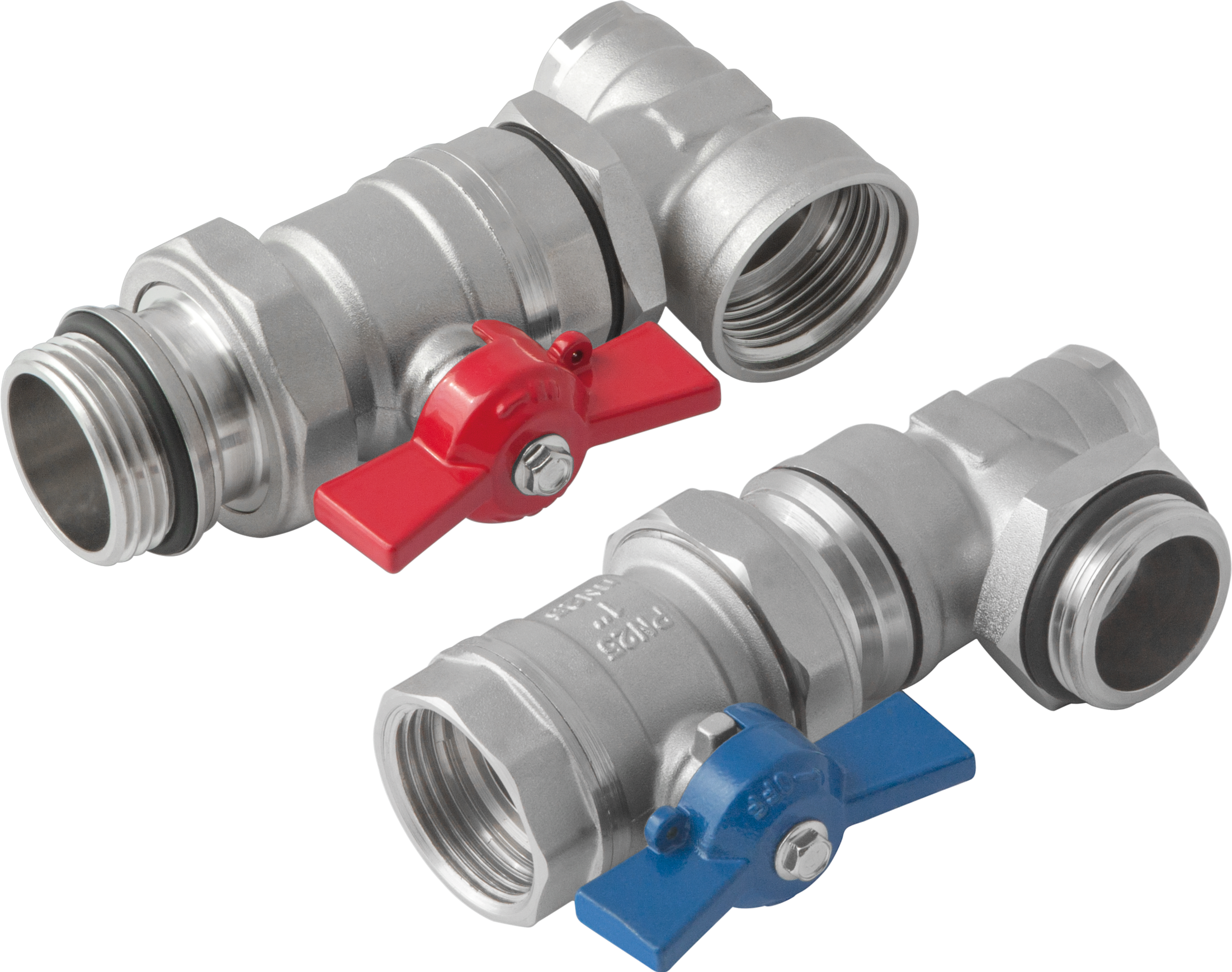 VENTILIŲ KOMPLEKTAS KAMPINIAI SET-K 1"x 1"