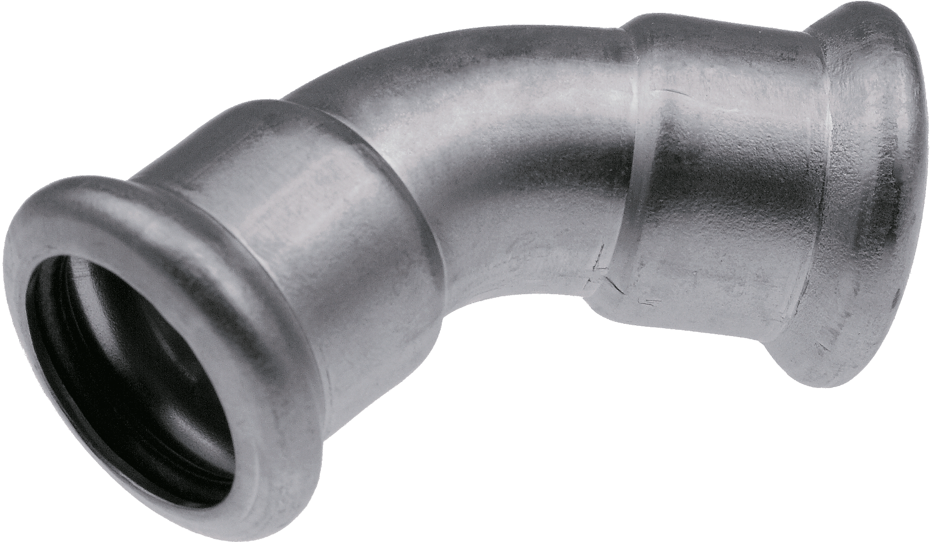 PRESUOJAMA ALKŪNĖ 76,1x76,1 45º V/V INOX,AISI316