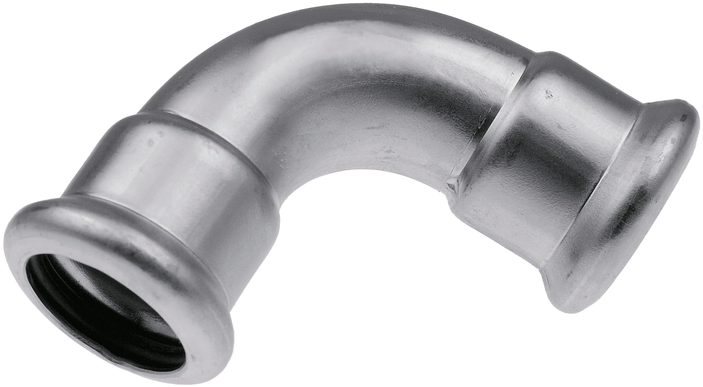 PRESUOJAMA ALKŪNĖ 168,3x168,3 90º V/V INOX 316