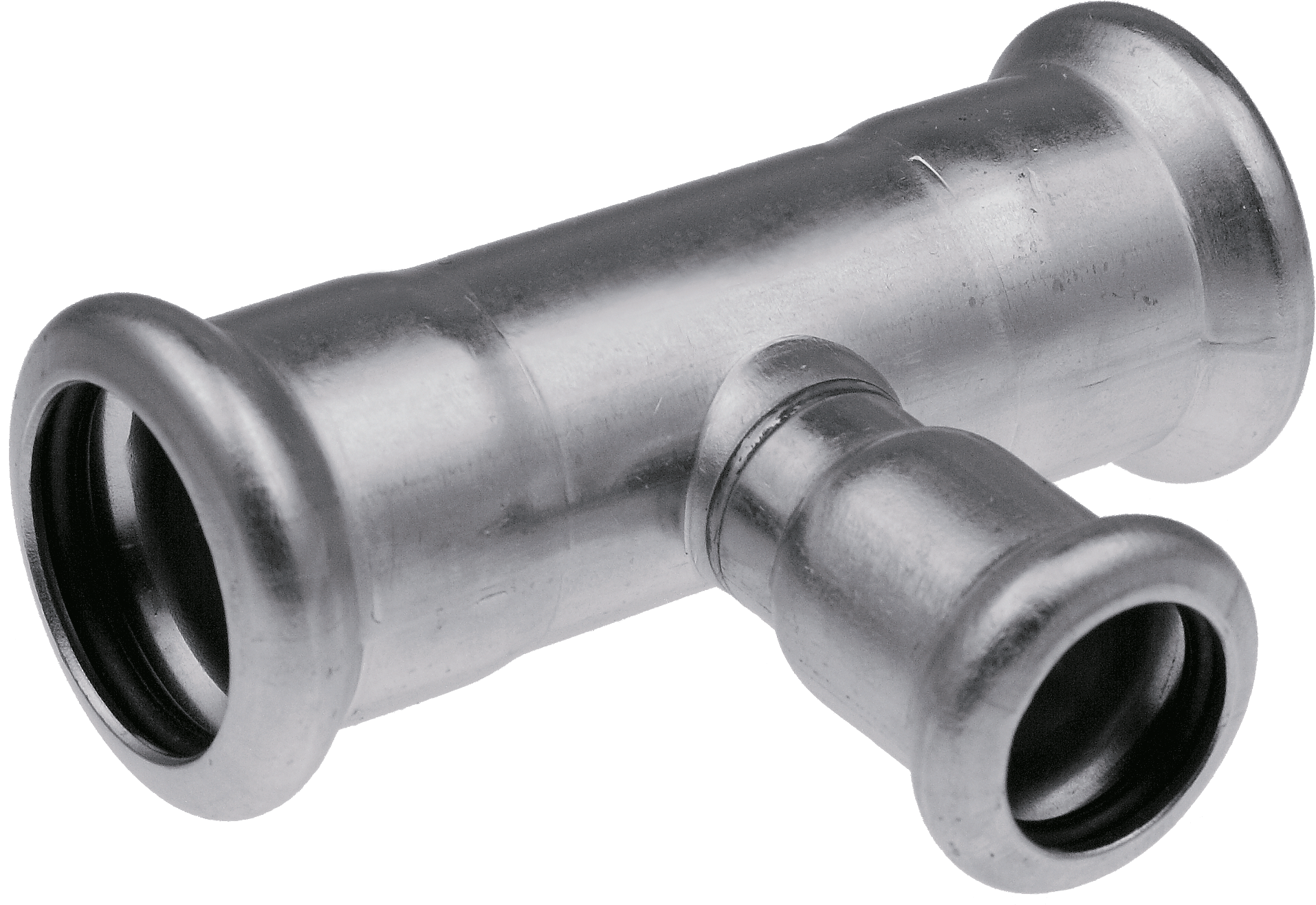 PRESUOJAMAS REDUKC. TRIŠAKIS 88,9x28x88,9 INOX, AISI 316