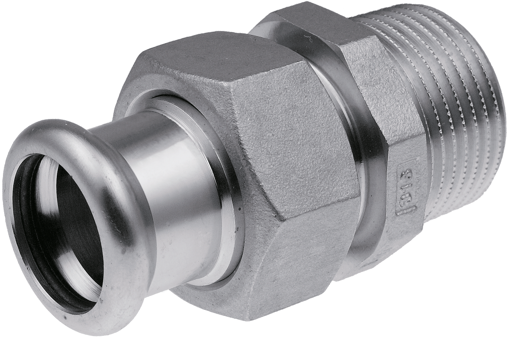 PRES. IŠARDOMA JUNGTIS IŠ. SR. 18x3/4" INOX 316