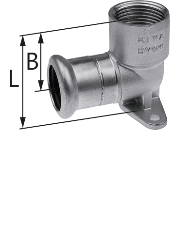 ALKŪNĖ PRIETAISINĖ , KAN PRESS 15x1/2", 1609285009,INOX316