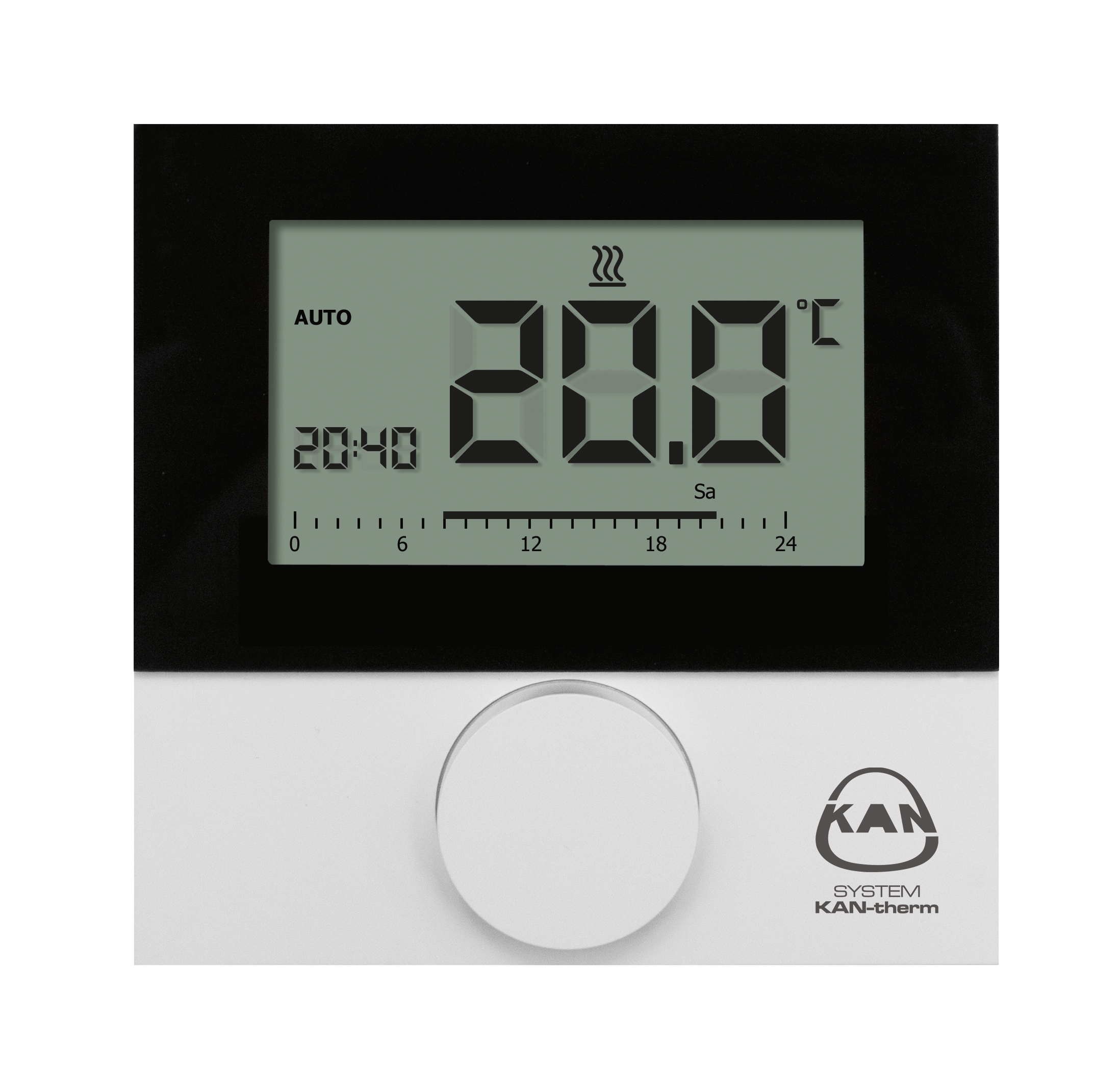 KAMBARIO TERMOSTATAS SU LCD 230V CONTROL
