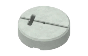 elko-bis Betona pamatne d340mm 16kg pelēka