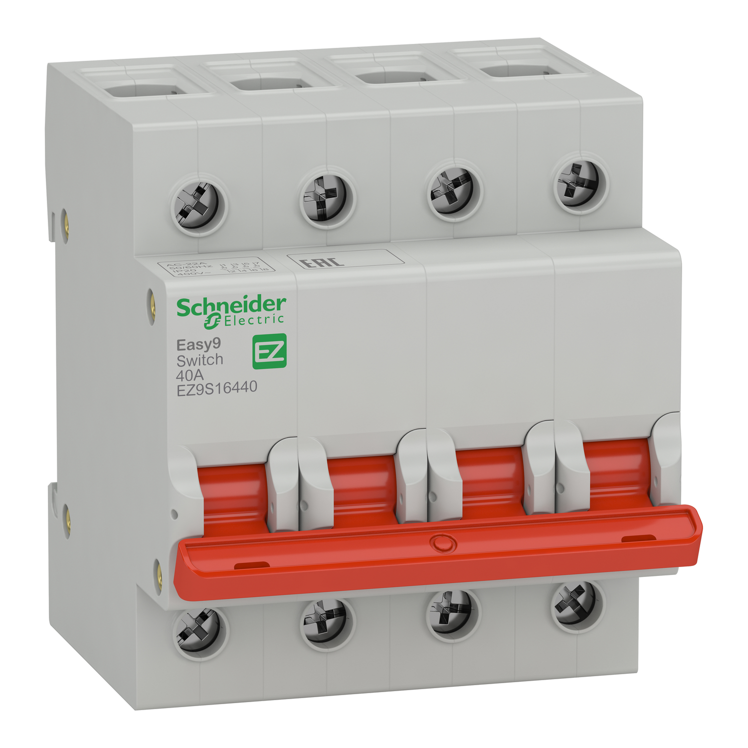 PÄÄKYTKIN EASY9 EASY9 PÄÄKYTKIN 4P 40A 400V