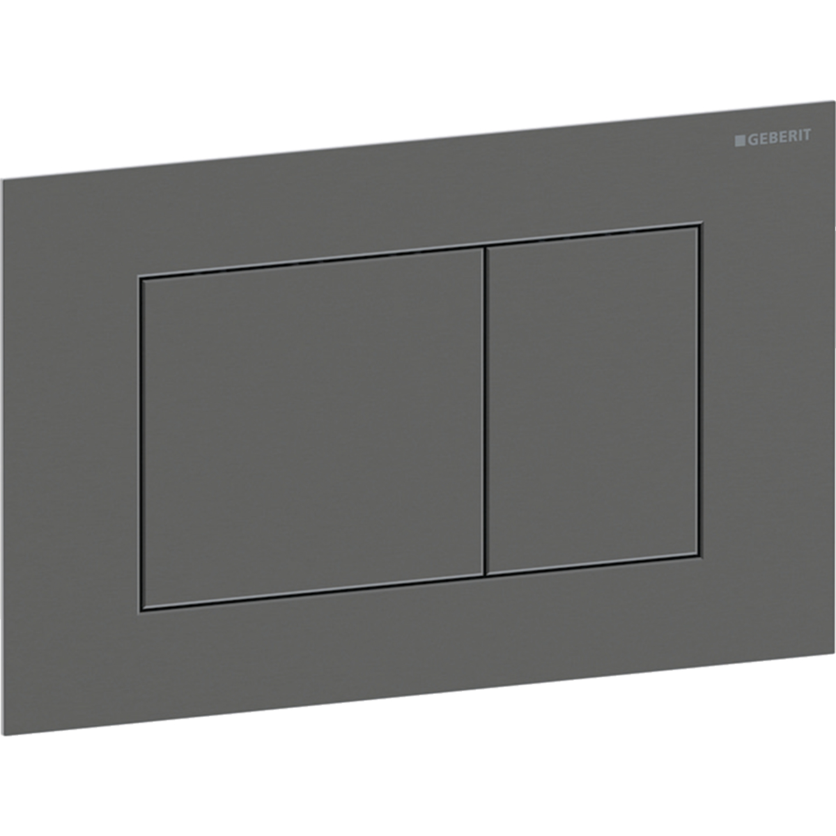 HUUHTELUPAINIKE GEBERIT SIGMA40 SQUARE MUSTA KROMI