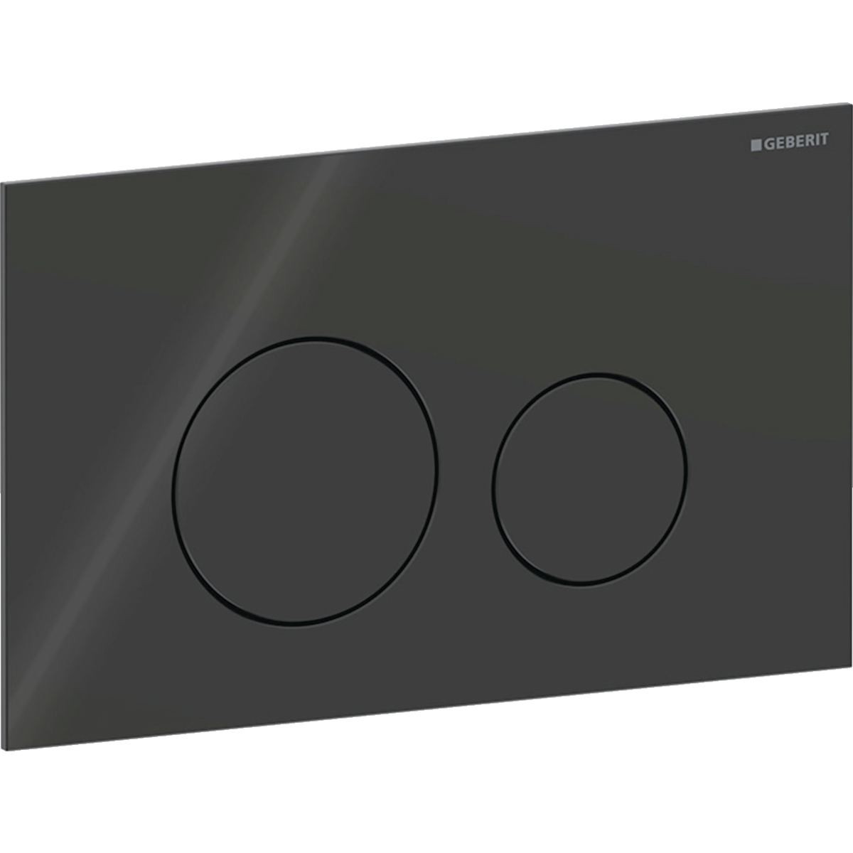 HUUHTELUPAINIKE GEBERIT SIGMA40 ROUND MUSTA