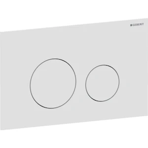 geberit Huuhtelupainike geberit sigma40 round valkoinen matta