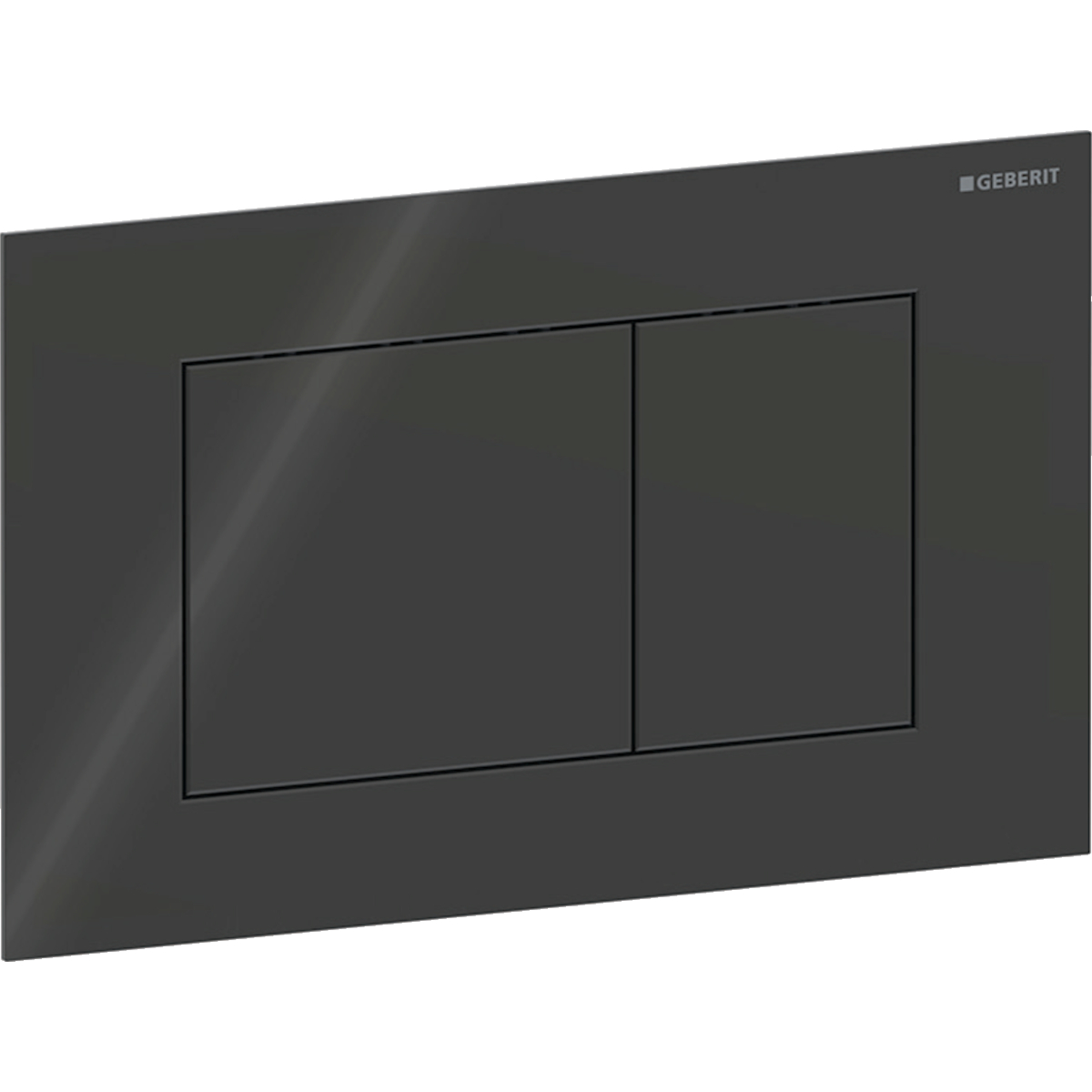 HUUHTELUPAINIKE GEBERIT SIGMA40 SQUARE MUSTA