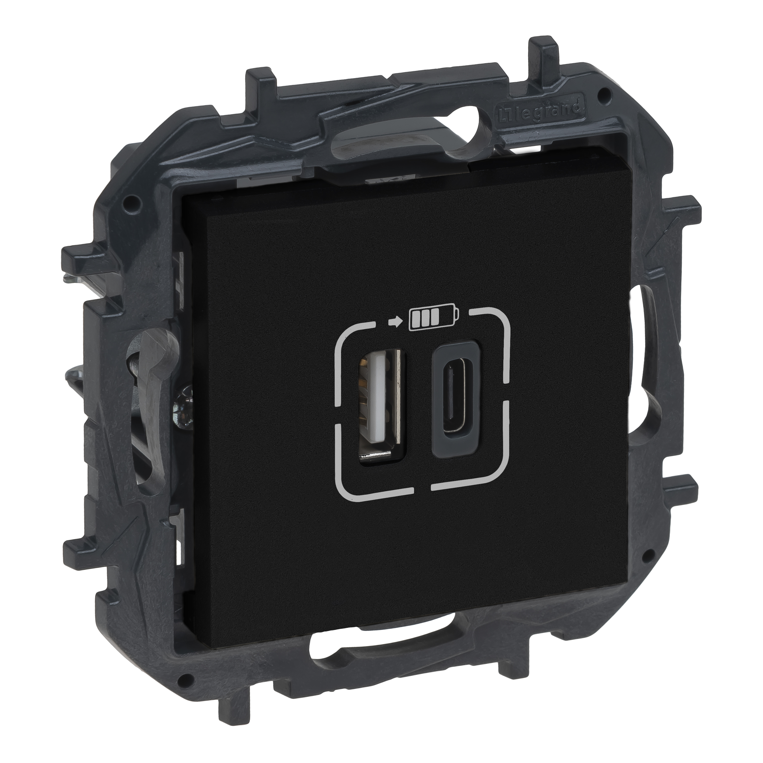 NILOE STEP USB LAADIJA 2 x USB 3000mA TYPE A+C MUST