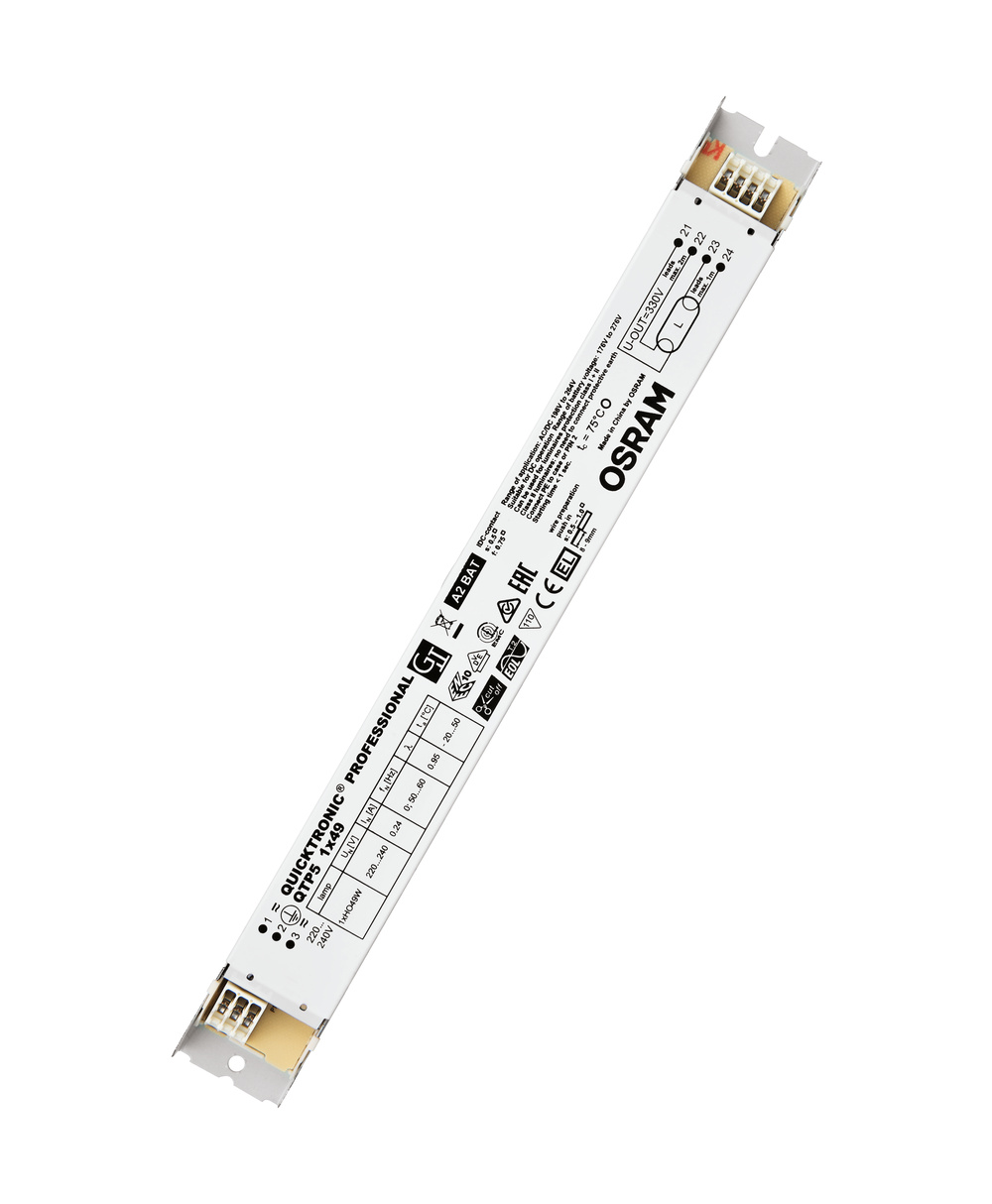 osram Elektroninen liitäntälaite qtp5 1x49 230-240v