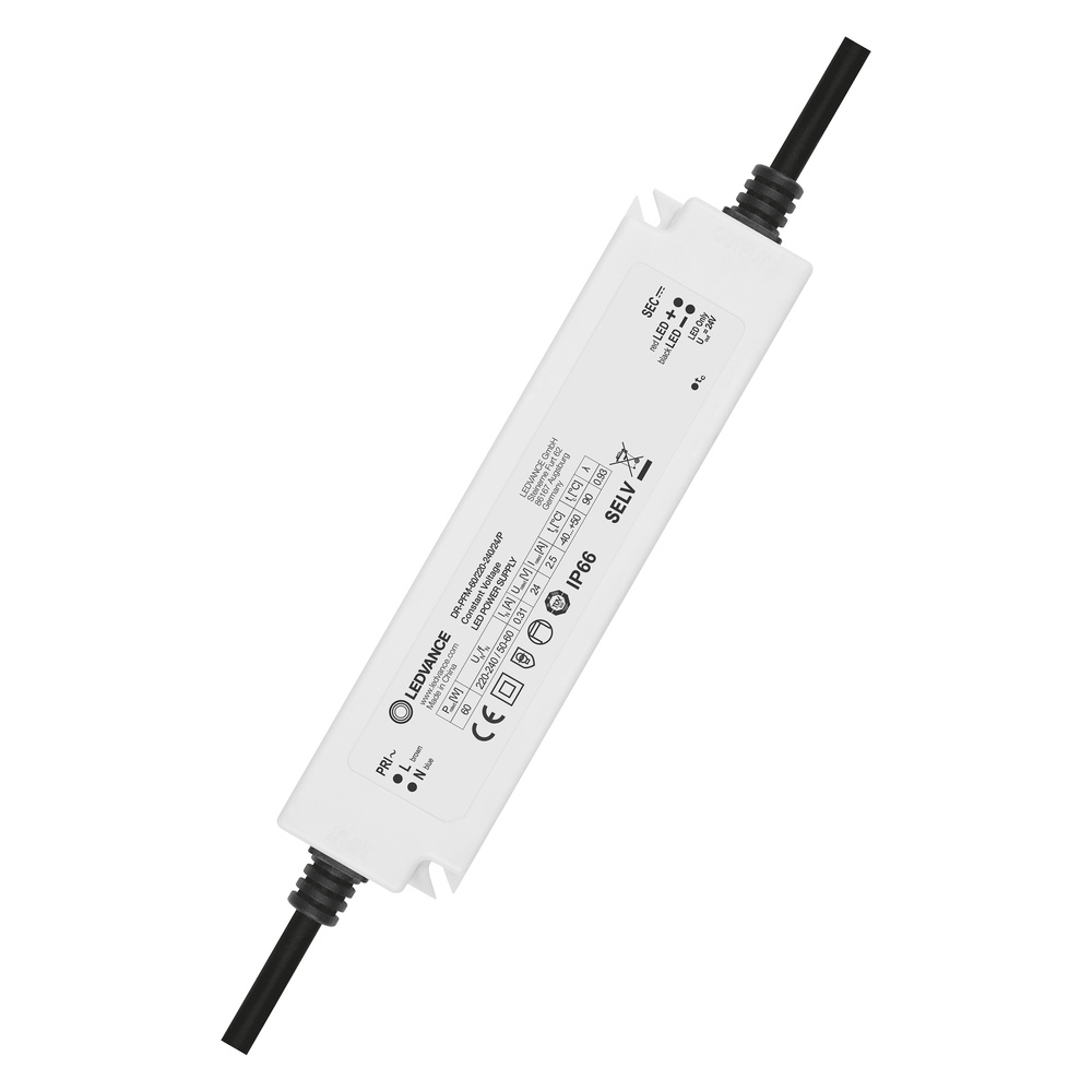 ledvance Led-liitäntälaite dr pfm cv dr-pfm-60/220-240/24/p