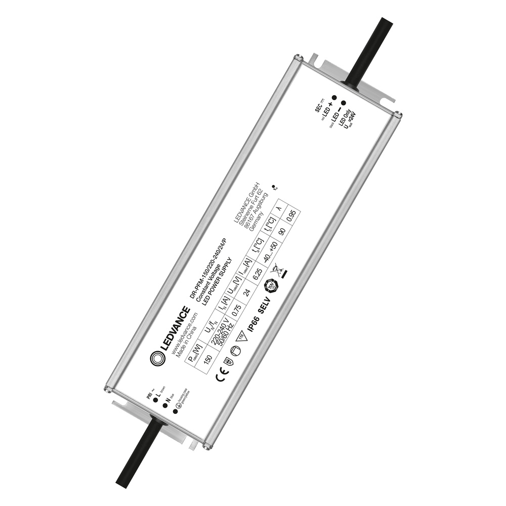 ledvance Led-liitäntälaite dr pfm cv dr-pfm-150/220-240/24/p