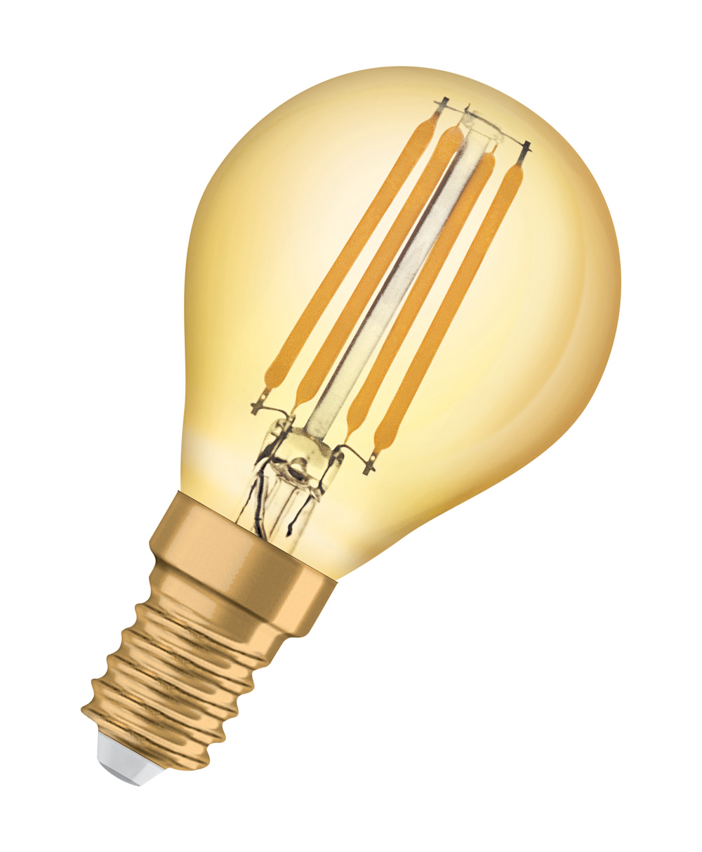 osram lamput Led lamp cl p 35 small bulb e14 fil gold
