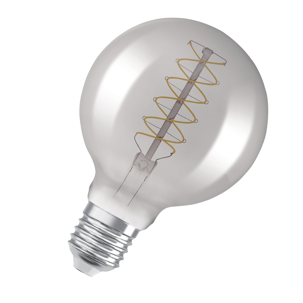 LEDPÆRE GLOBE95 FILSMOKE 30 818 E27 DIM