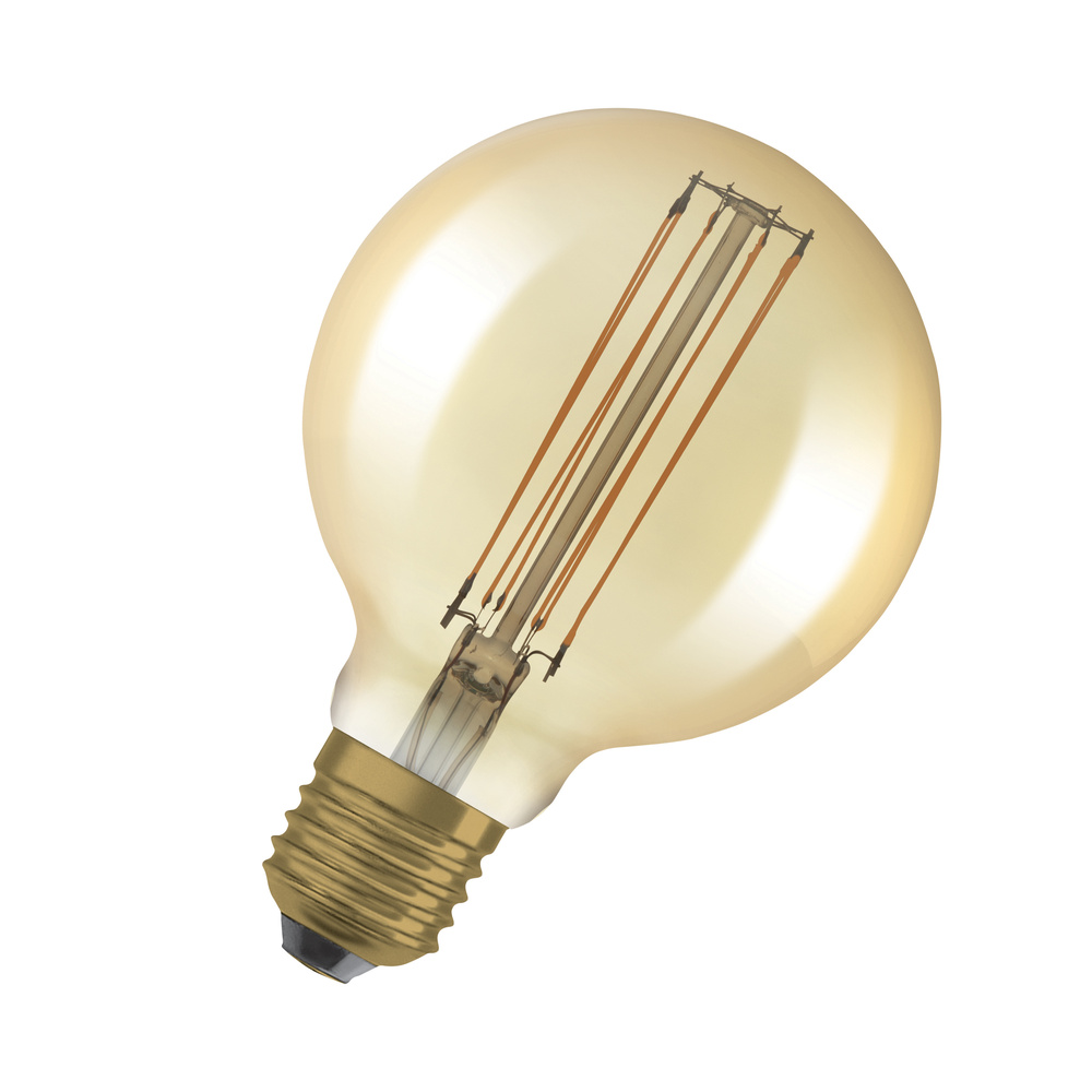 LEDPÆRE GLOBE95 FIL GOLD 60 822 E27 DIM