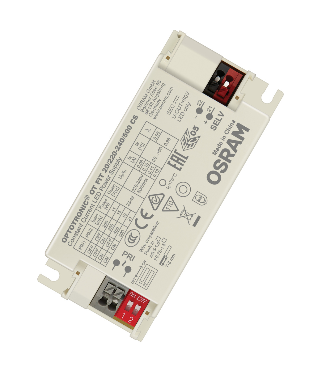 osram Electronic ballast optotronic ot fit 20/220-240/500 cs