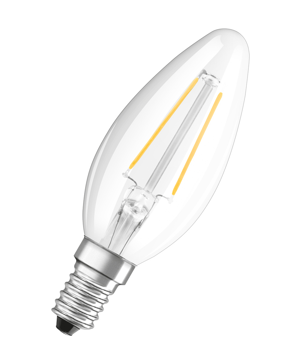 LEEDLAMP KÜÜNAL PERFORMANCE C35 2,5W 827 250lm DIM E14