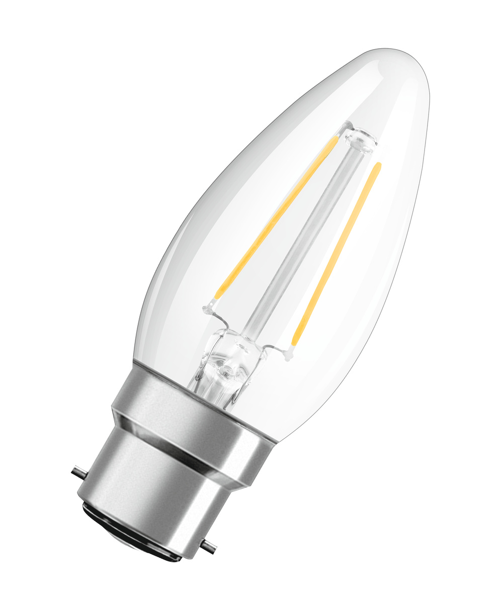 LEEDLAMP KÜÜNAL PERFORMANCE C35 2,5W 827 250lm DIM B22D