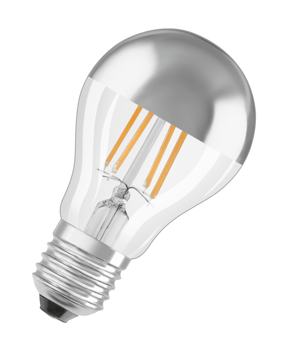 LEEDLAMP KLASSIK PERFORMANCE 6,5W 827 650lm 300° E27 MIRROR