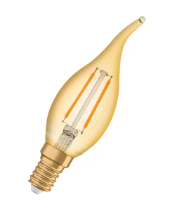 ledvance Led kron böjd guld 824 e14