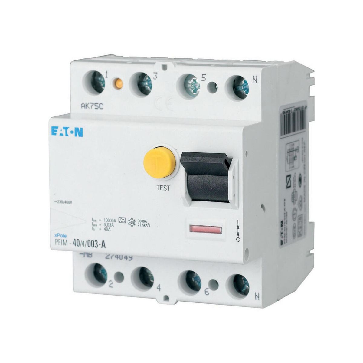 eaton Jordfelsbrytare pfim-63/4/01-a