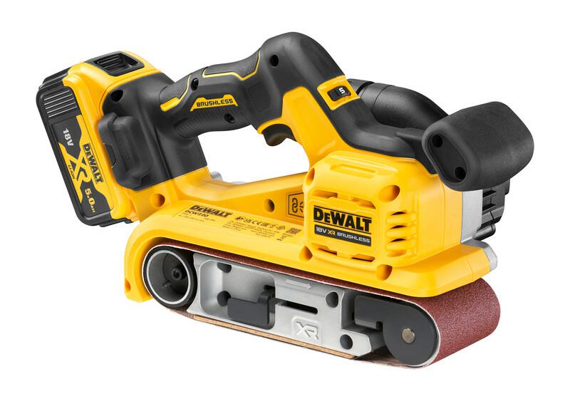 BELT SANDER DEWALT DCW220P2 75MM 2X5AH TSTAK