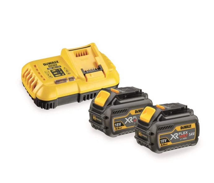 FLEXVOLT STARTER KIT DEWALT DCB118T2 18V 2X6AH AKUT