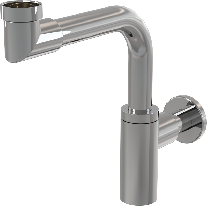 SIFONAS PRAUSTUVO DESIGN DN32 CHROMUOTAS