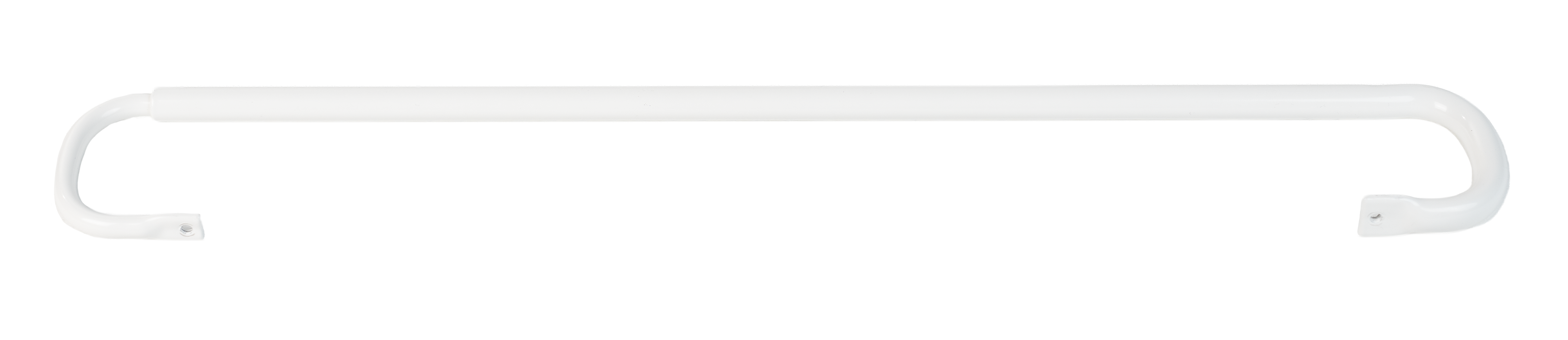 Dimplex Curtain rail 425mm-809mm White