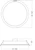 ledvance Downlight dl eco dl ip44 dn190 18w/830 1800lm