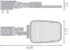 ledvance Katuvalaisin sl area 45w/730 rv20st 5850lm