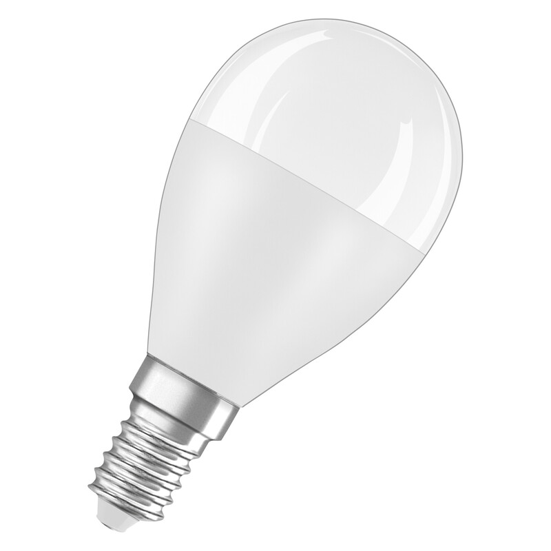 ledvance Minibollform lampa value clp 6,5w/827 806lm e14 op