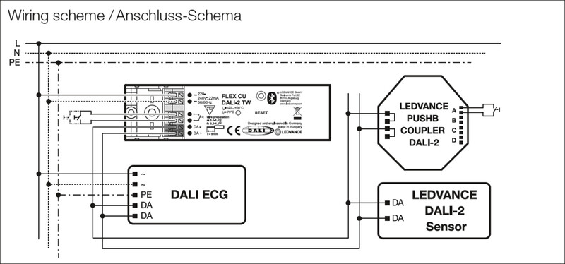 ledvance Dimmer vivares dali flex cu dali-2 tw