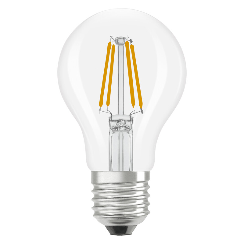 STANDARD LAMP VALUE CLASSIC CLA 3,4W/830 470LM E27 CL