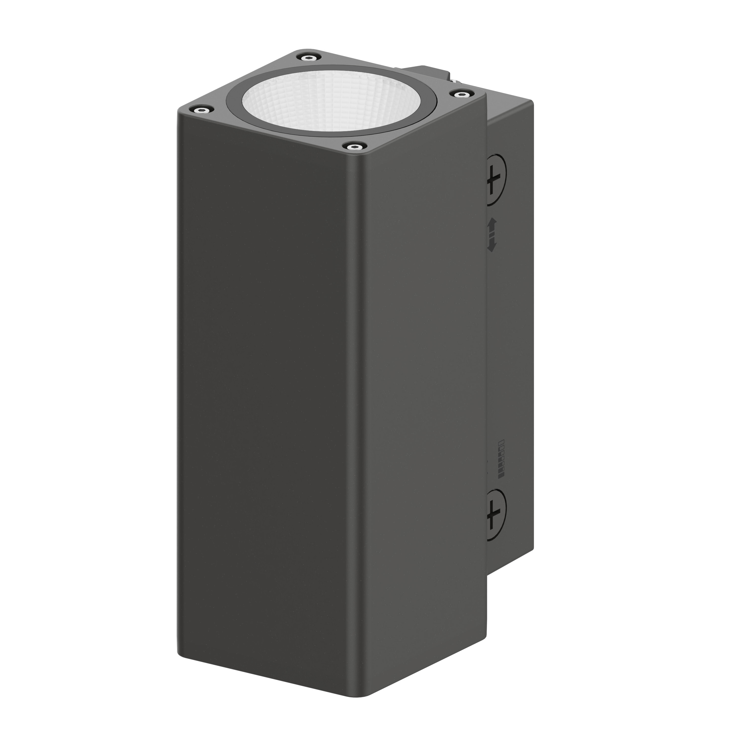 VÄGGARMATUR URBAN WALL UB VARIO SQ 29W 822/827 ML GY
